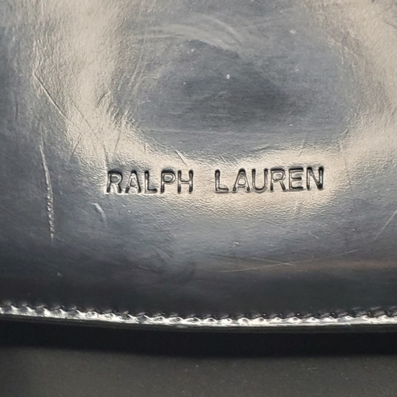 Vintage Ralph Lauren Baguette Shoulder Bag-snap closure - Picture 5 of 12